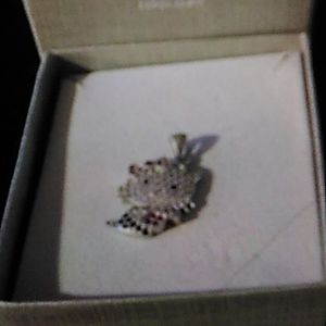 Hello kitty pendant 925 silver